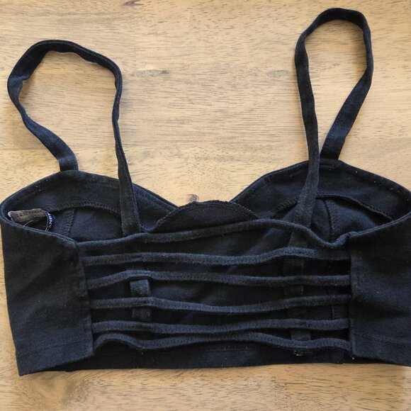 Brandy Melville Chiyo caged bralette - Picture 3 of 4